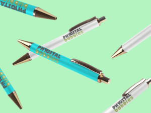 Stylos imprimés